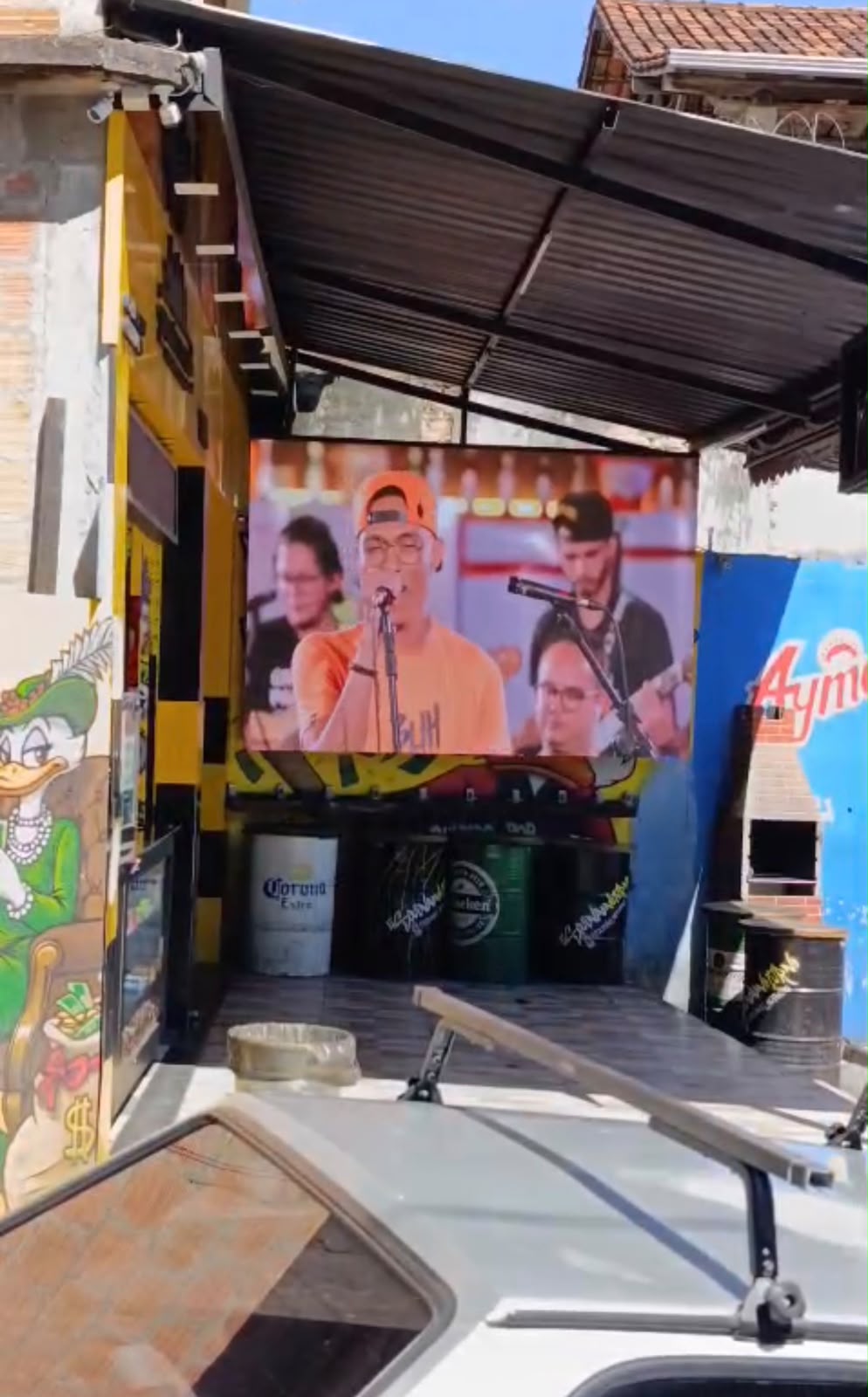 Painel de LED em evento / show
